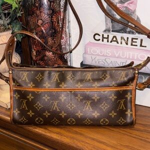Louis Vuitton Brown Monogram Crossbody Bag